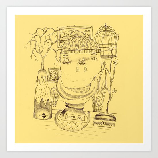 Signor James' Mistery Art Print