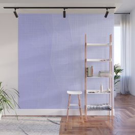 A Touch Of Very Peri Soft Lavender Geometric Minimalist Wall Mural