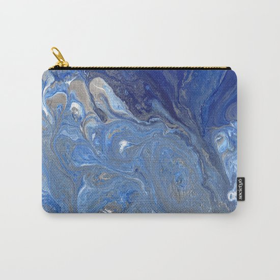 River of Silver Blues Carry-All Pouch