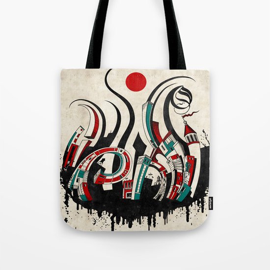 Urban Chaos Tote Bag