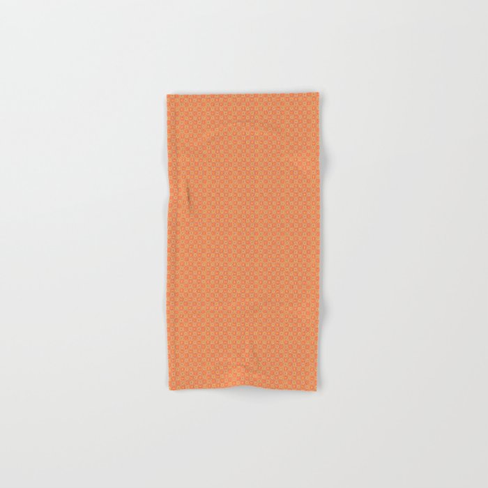 children's pattern-pantone color-solid color-orange Hand & Bath Towel