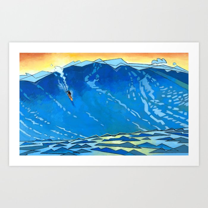 Big Wave Art Print