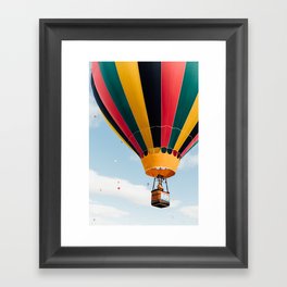 Hot Air Balloon, Albuquerque Framed Art Print