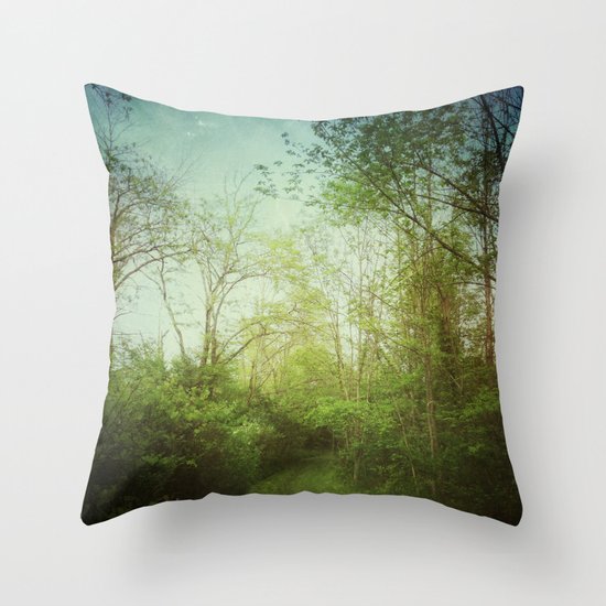 Follow Your Life Path Throw Pillow