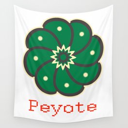 Peyote Cactus Wall Tapestry