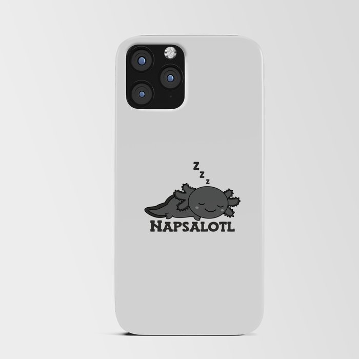 Napsalotl Axolotl Lovers Of Cute Animals Relax iPhone Card Case