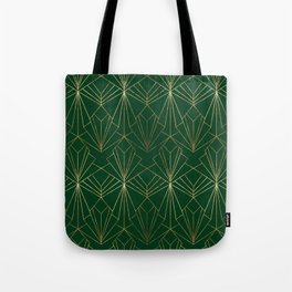 Art Deco in Emerald Green Tote Bag