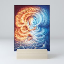 Fire and Ice Mini Art Print