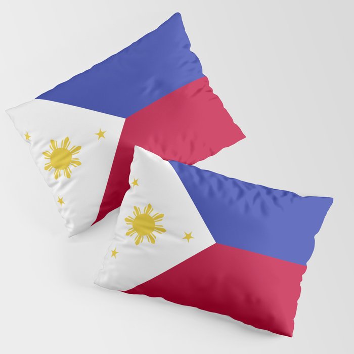 Philippines flag emblem Pillow Sham