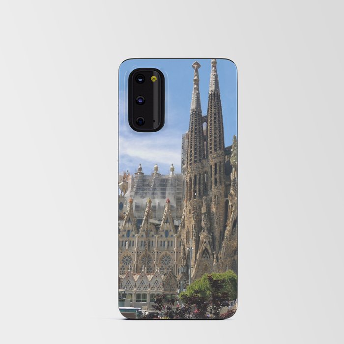 Spain Photography - Beautiful Basilica In Barcelona Android Card Case