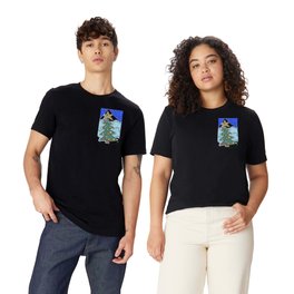 Snowman and Tree T Shirt