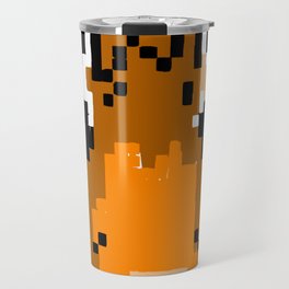 pixel tiger Travel Mug