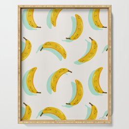 Banana Pattern – Mint Serving Tray