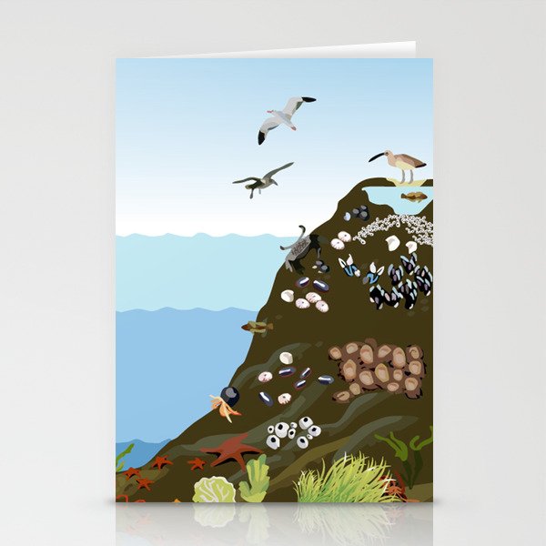 Southern California Tide Pool Explorer's Guide Stationery Cards