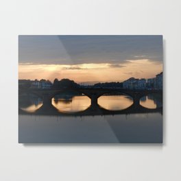 Sunset Metal Print | Photo, Digital, Bridge, Apple, Samsung, Canvas, Sleeve, Florence, Color, Prints 