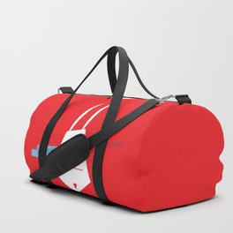 Cute Yoga bunny Duffle Bag