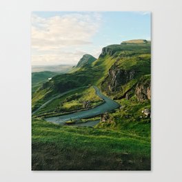The Quiraing in Isle of Skye, Scotland Canvas Print
