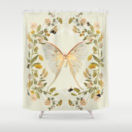 The Hum of Bees Shower Curtain