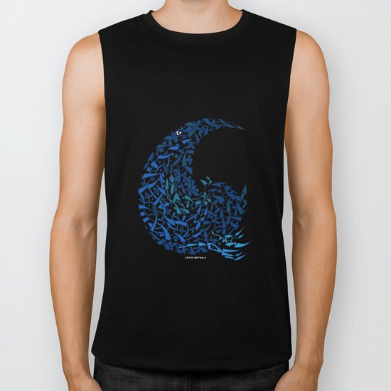 - 15 wave - Biker Tank