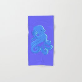 blue octopus Hand & Bath Towel