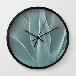 Azul Succulent Agave Plant Wall Clock