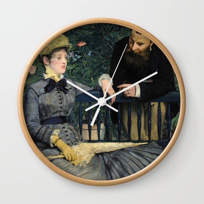 Edouard Manet - In the Conservatory Wall Clock