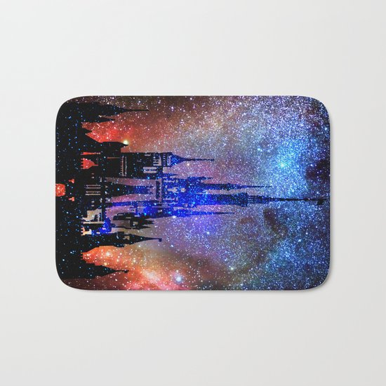 Fantasy Disney. Nebulae Bath Mat
