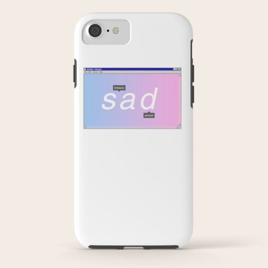 Sad Aesthetic Vaporwave Gift Notepad Window Emotional ...