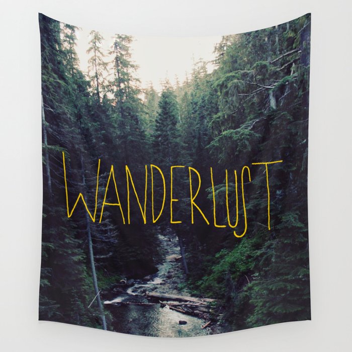 Wanderlust: Rainier Creek Wall Tapestry