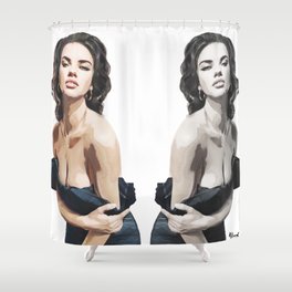 MS LIMA Shower Curtain