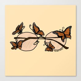 Rose Coloured Glasses Canvas Print