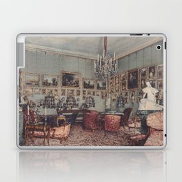 Interior In Palace Windischgratz In The Race In Wien 1848 by Rudolf von Alt | Reproduction Laptop Skin