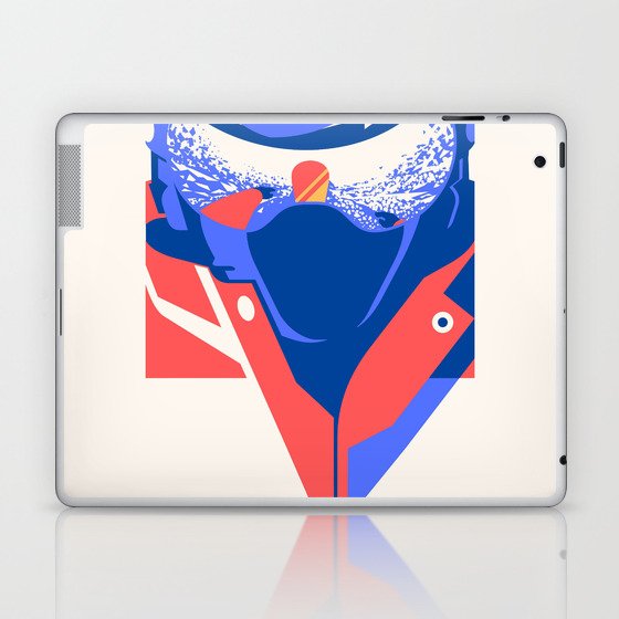 Snowboarding surf ski Laptop & iPad Skin