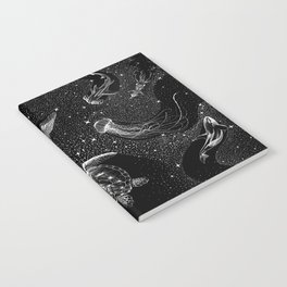 Cosmic Ocean (Black Version) Notebook