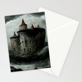 Castle in the Storm Stationery Card