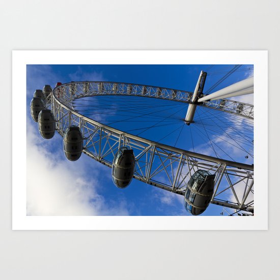 The London Eye Art Print