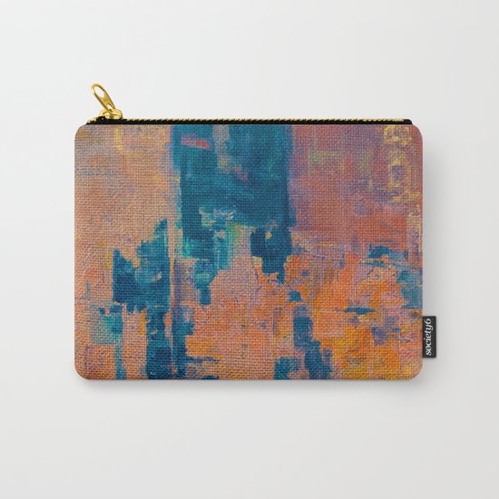 NY Under Orange Fog Carry-All Pouch