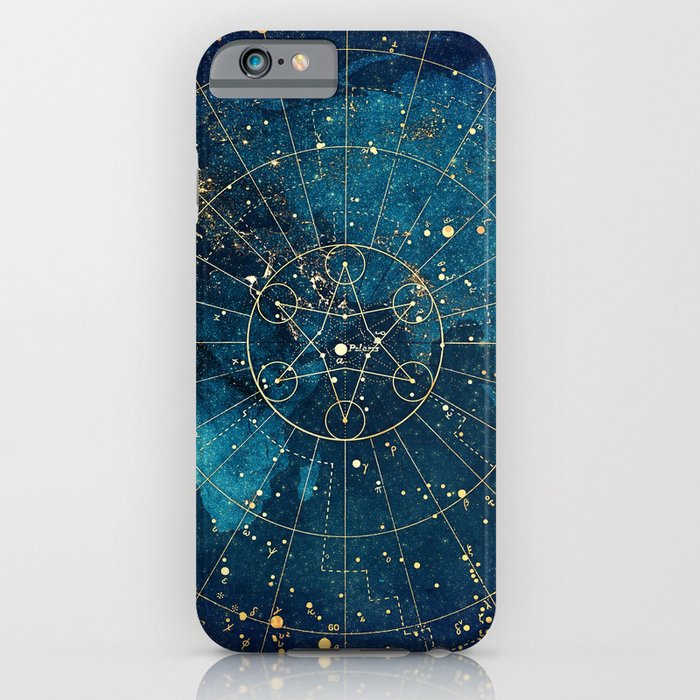 star map :: city lights iphone case