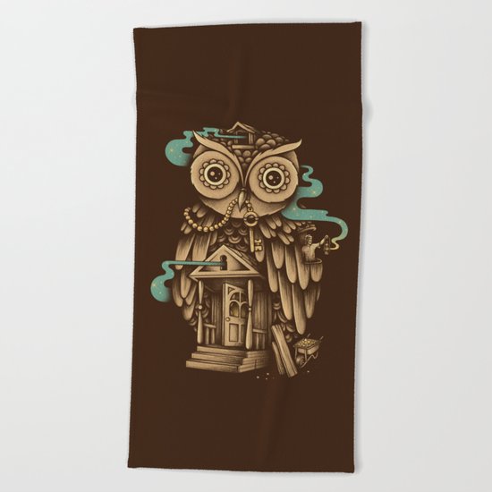 Night Watch Beach Towel