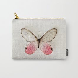 Pink Glasswing  Carry-All Pouch