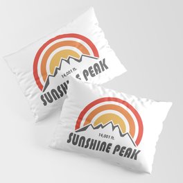 Sunshine Peak Colorado Pillow Sham