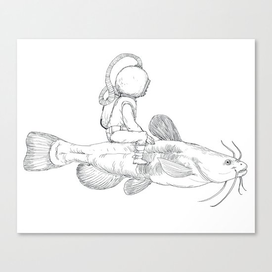 Aqua Canvas Print