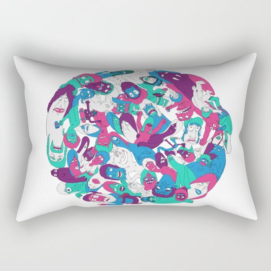 Goon Ball Rectangular Pillow