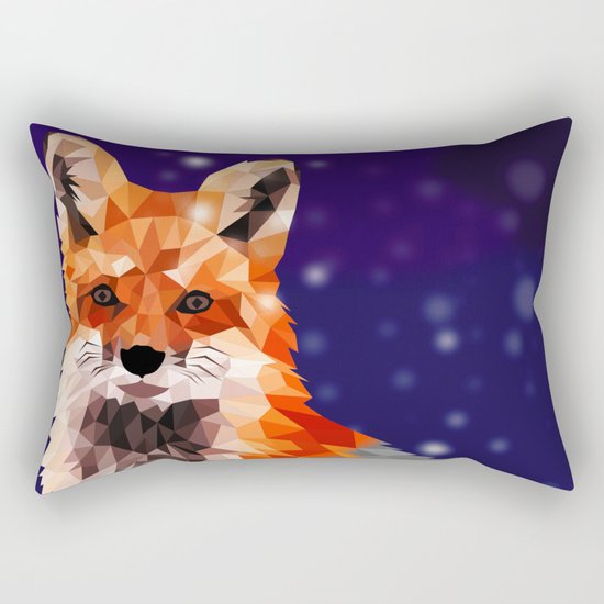 Chill fox Rectangular Pillow