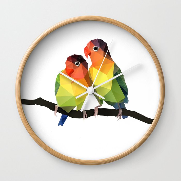 Love Bird. Wall Clock