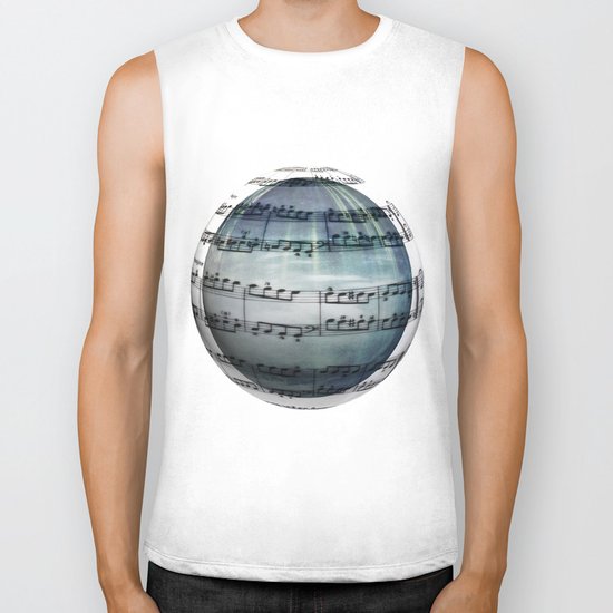 Music is My World Biker Tank