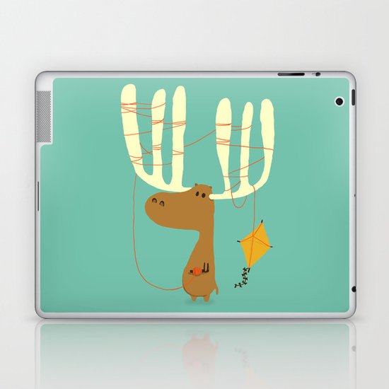 A moose ing Laptop & iPad Skin