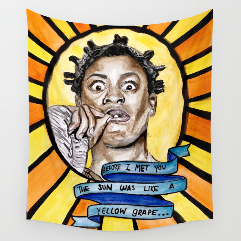 Crazy Eyes Orange Is The New Black Wall Tapestry By Madisonvermilya Society6