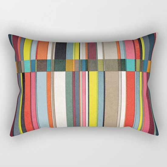 colorsplit 2 Rectangular Pillow