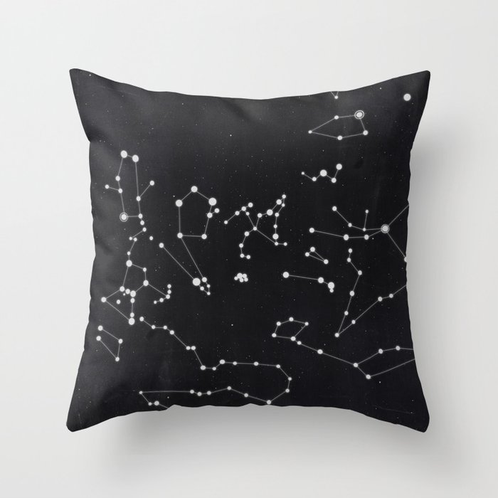 Constellation Throw Pillow by Mille Dørge | Society6